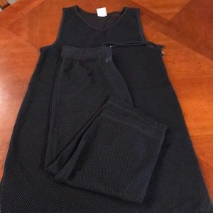 S/M Black Swimsuit Coverup